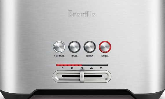 Breville BTA720XL 2-Slice Toaster - Stainless Steel