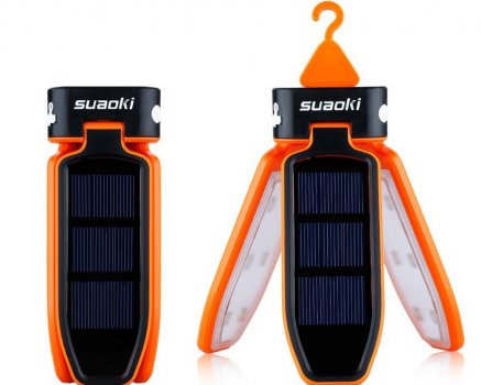Suaoki Collapsible LED Solar Camping Lantern